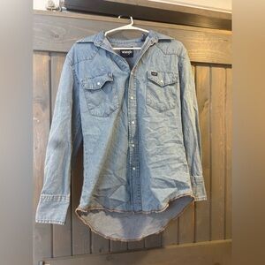 Wrangler Denim Button-Up